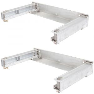 Bolt-On Semi-Trailer Ramp Stand Storage Brackets