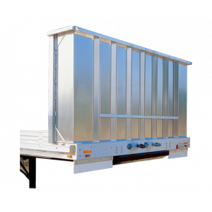 Trailer Bulkhead - 5' High, 96" Wide, 10" Return